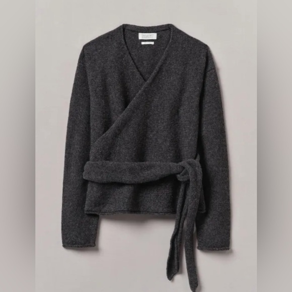 Sweaters - Toast Wool Wrap Sweater